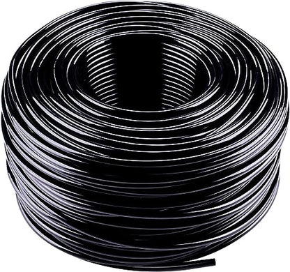 MIXC 400FT 1/4" Irrigation Tubing, 0.27" OD x 0.15" ID Drip Irrigation Hose - size: 400FT