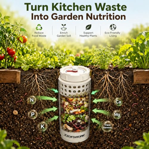 In-Ground Worm Compost Bin - size: Two Small