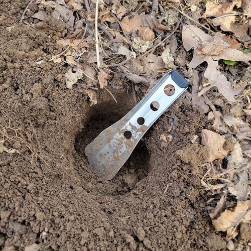 Ultralight Backpacking Trowel, 0.48 oz (13.5g) Black - color: Black