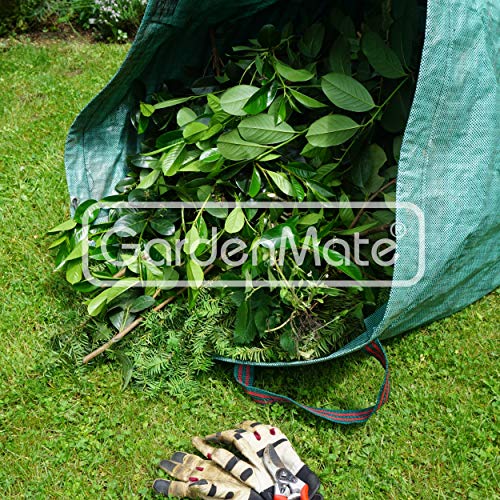 GardenMate 2-Pack 132 Gallons Reusable Garden Waste Bags (H34, D34 inches) - Yard Waste Bags - style: 2x 132 Gallons