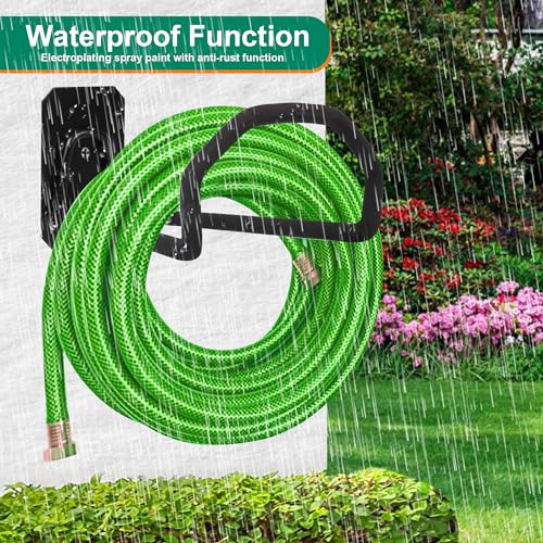 Garden Hose Holder Wall Mount Heavy Duty Water Hose Holders for Outside - color: 1pc Hose Holder 150ft