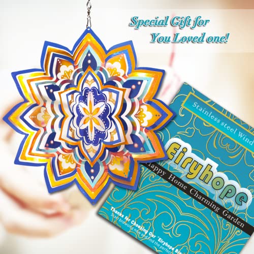 Wind Spinner Mandala Starry Sky Design, Mandala Decoration & Gift - color: Mandala Starry Sky