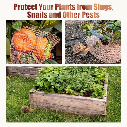 3rd Gen Copper Mesh Rodent Control, 100% Pure Copper Wool for Mice & Slugs - size: 2 Rolls