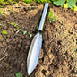 Stainless Steel Garden Trowel Narrow Point Blade Compact Handheld Tool for Potting Weeding Digging Planting, Pointed tip - color: pointed tip