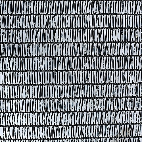 Agfabric 40% Shade Cloth 10x20ft Sunblock Shade Cloth with Grommets for Garden Patio, Black - size: 10 x 20 ft - 40%
