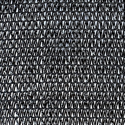 Agfabric 70% Sunblock Shade Cloth with Grommets for Garden Patio 10’ X 12’, Black - size: 10 x 12 ft - 70%