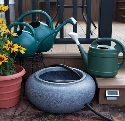The HC Companies Gal Gr Poly Watering Can - size: 1 Gallon