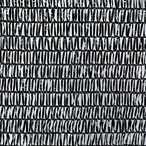 Agfabric 50% Sunblock 6.5’ X 20’ Shade Cloth with Grommets for Garden Patio, Black - size: 6.5 x 20 ft - 50%
