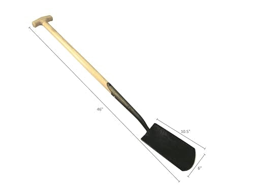 DeWit Dutch Digging Spade – Lifetime Heirloom Tool for Precision and Comfort - size: Digging Spade